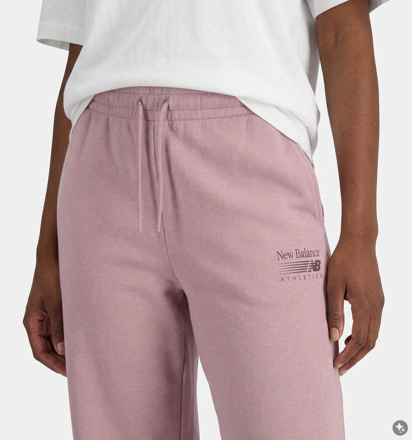 New Balance Pantalon de jogging en Rose pour femmes (385901)