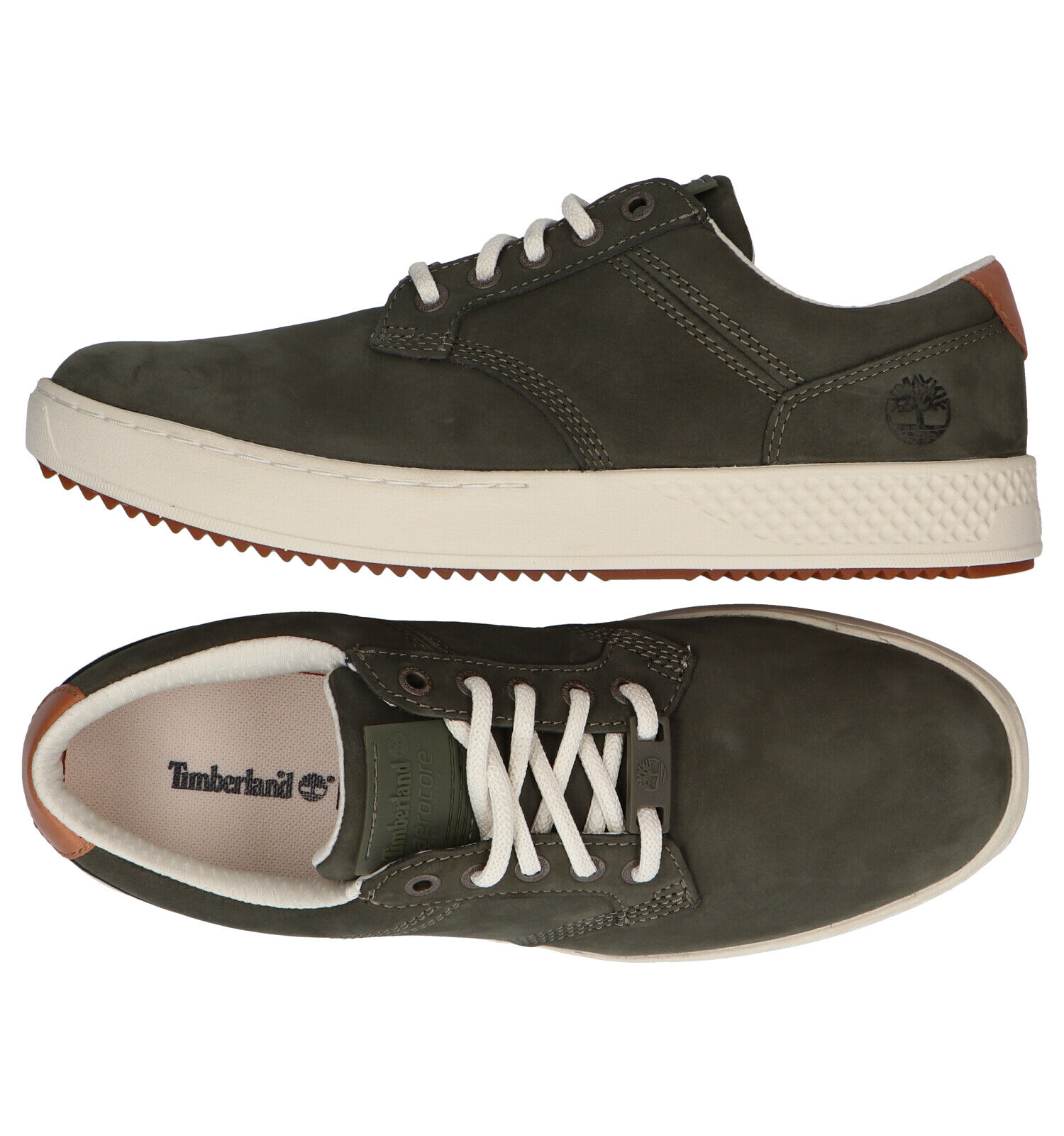 Timberland Cityroam Cupsole Kaki Veterschoenen Heren Lage schoenen Online op TORFS.BE