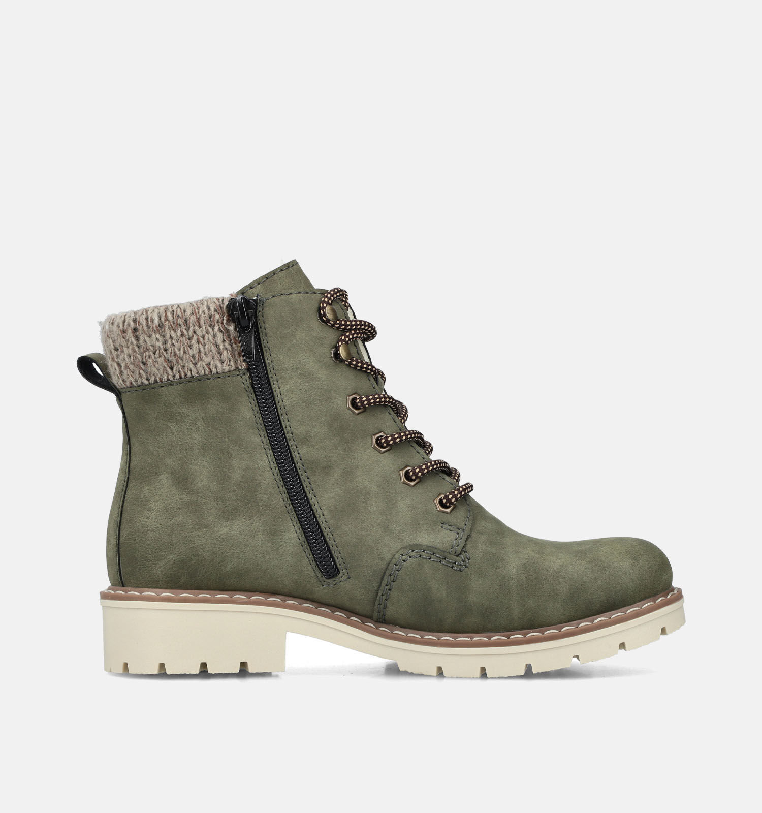 Rieker Kaki Waterdichte bottines Dames Boots Online op TORFS.BE