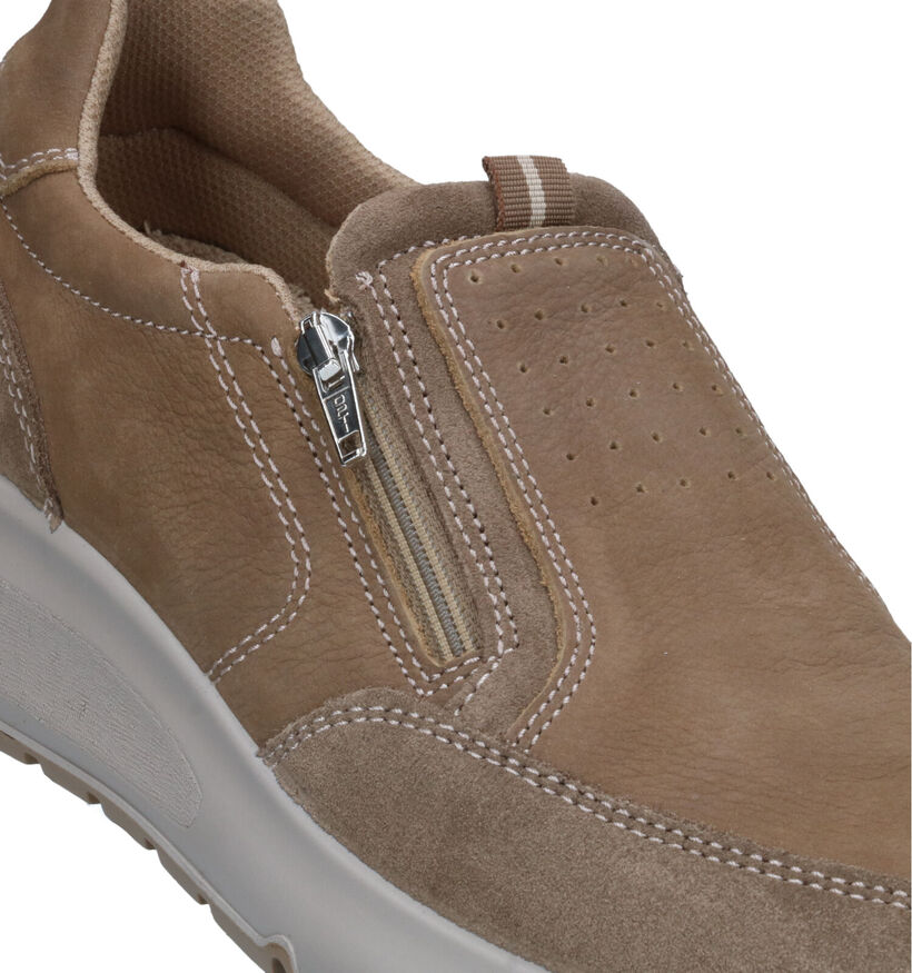 Ara Arizona Chaussures sans lacets en Taupe pour hommes (325477) - pour semelles orthopédiques