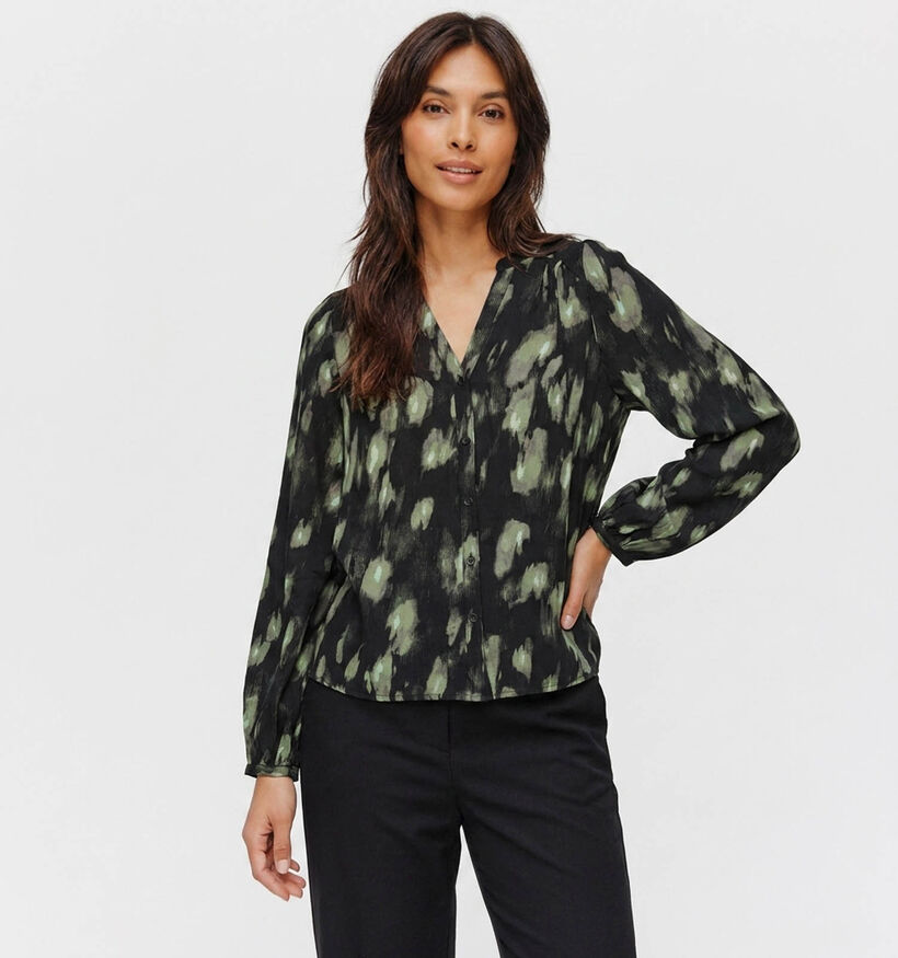 Vero Moda Lanini Zwarte Blouse voor dames (377614)