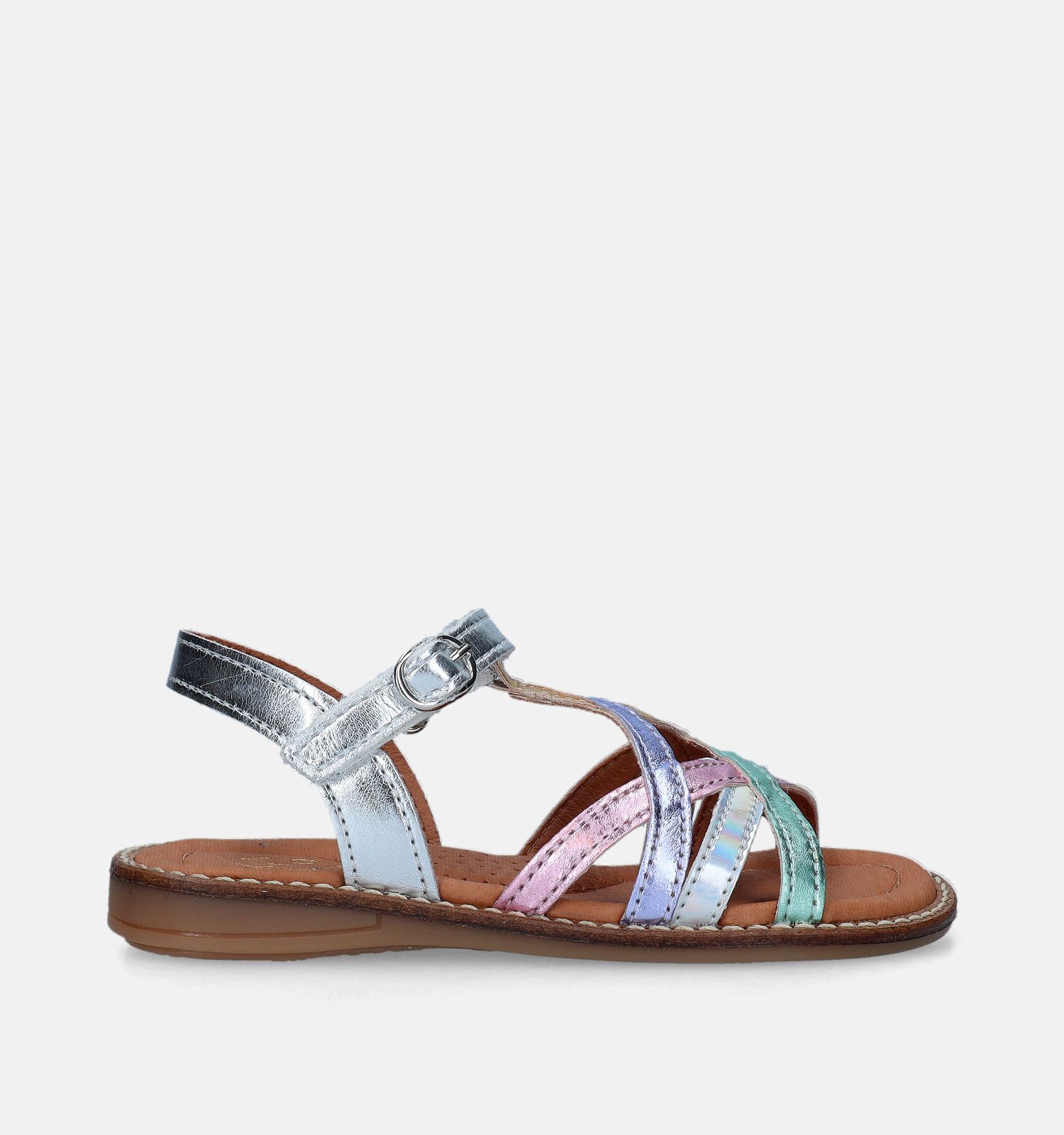 Little David Alessandra C Zilveren Sandalen Meisjes Sandalen Online op TORFS.BE