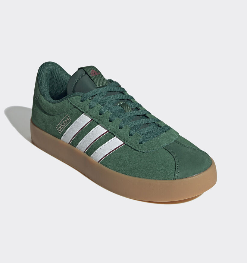 adidas VL Court 3.0 Groene Sneakers voor heren, jongens (350121) - geschikt voor steunzolen