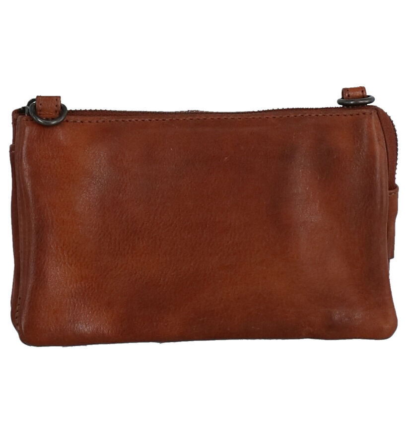Bear Design Sac porté croisé en Cognac pour femmes (358900)