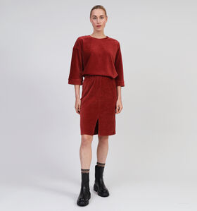 Vero Moda Odine Bruine Rok met split voor dames (346160)
