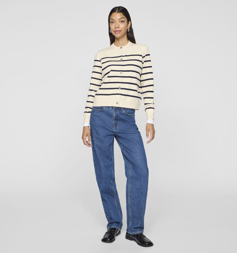 Vila Ingrid Beige Gebreide cardigan voor dames (353047)