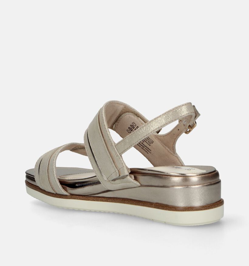 Tamaris Pure Relax Gouden Sandalen voor dames (338282)