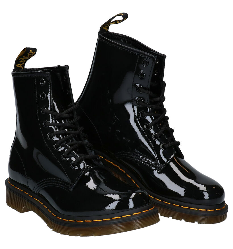 Dr. Martens 1460 Paarse Boots in lak (303591)