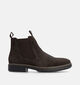 Rieker Bottines Chelsea en Brun fonc&eacute; pour hommes (379830) - pour semelles orthop&eacute;diques