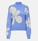 JDY Kilian Flower Blauwe Trui voor dames (365961)