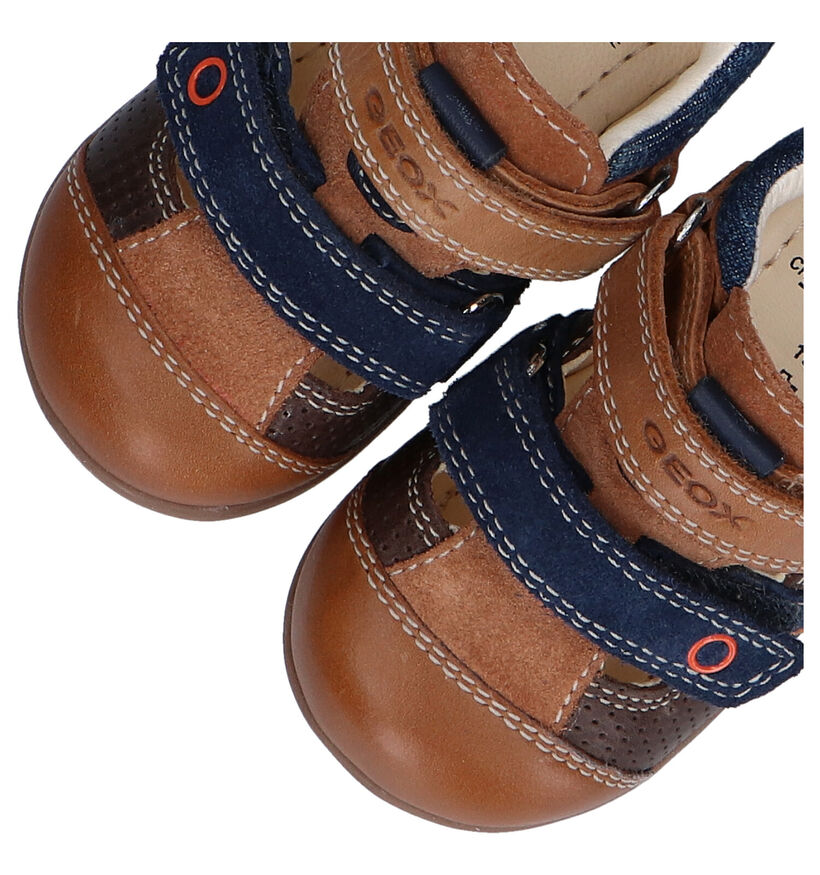 Geox Kaytan Cognac Schoentjes in leer (286969)