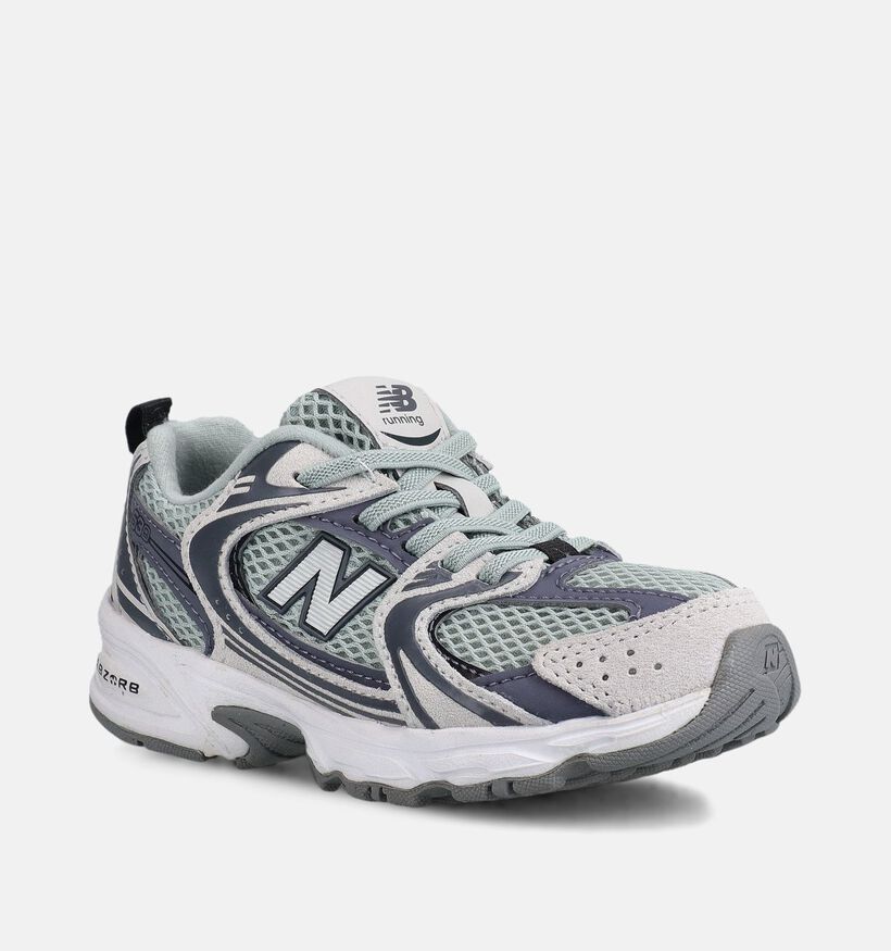 New Balance P530 Baskets basses en Gris pour gar&ccedil;ons (374097) - pour semelles orthop&eacute;diques