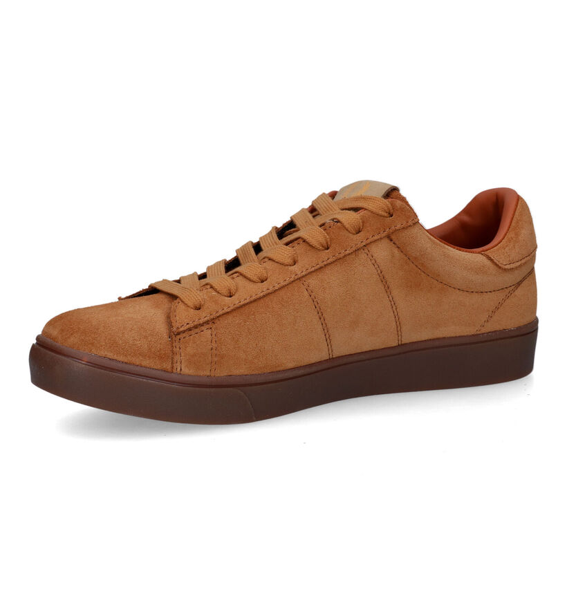 Fred Perry Chaussures à lacets en Cognac pour hommes (318119)