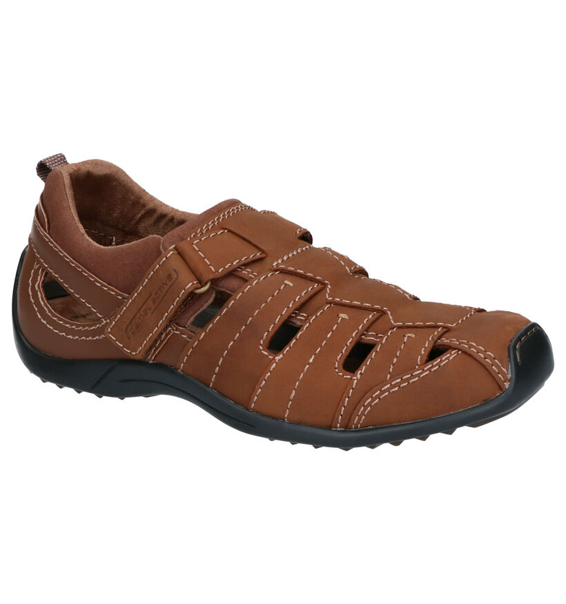 Camel Active Cognac Sandalen in nubuck (271435)