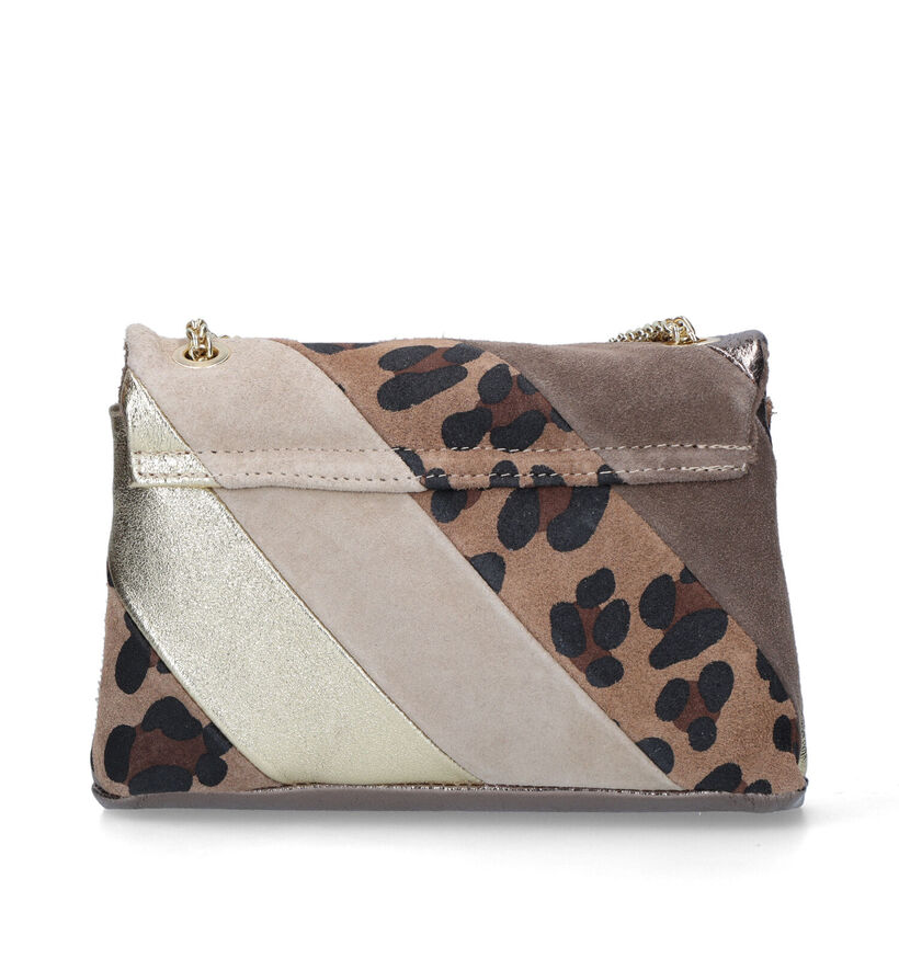 Charm London Elisa Bruine Crossbody tas voor dames (333158)