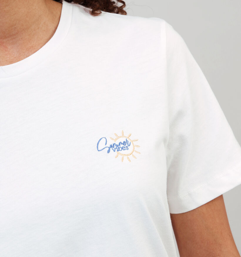 Vila Witte T-shirt voor dames (361405)