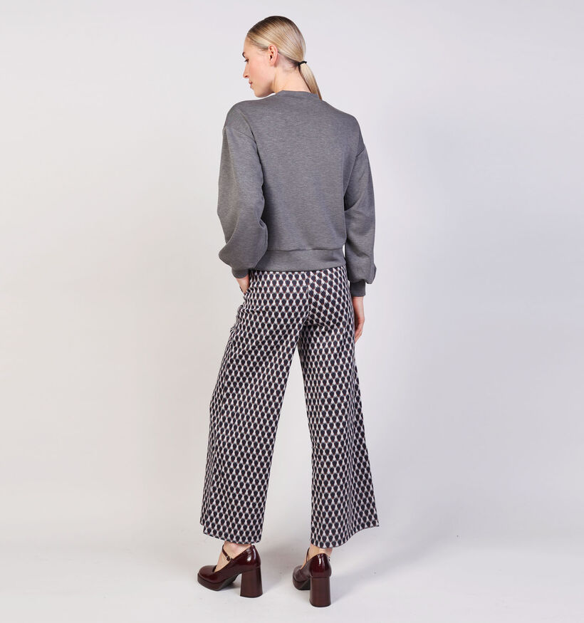 Minus Sabi Donkergrijze Sweater voor dames (365840)