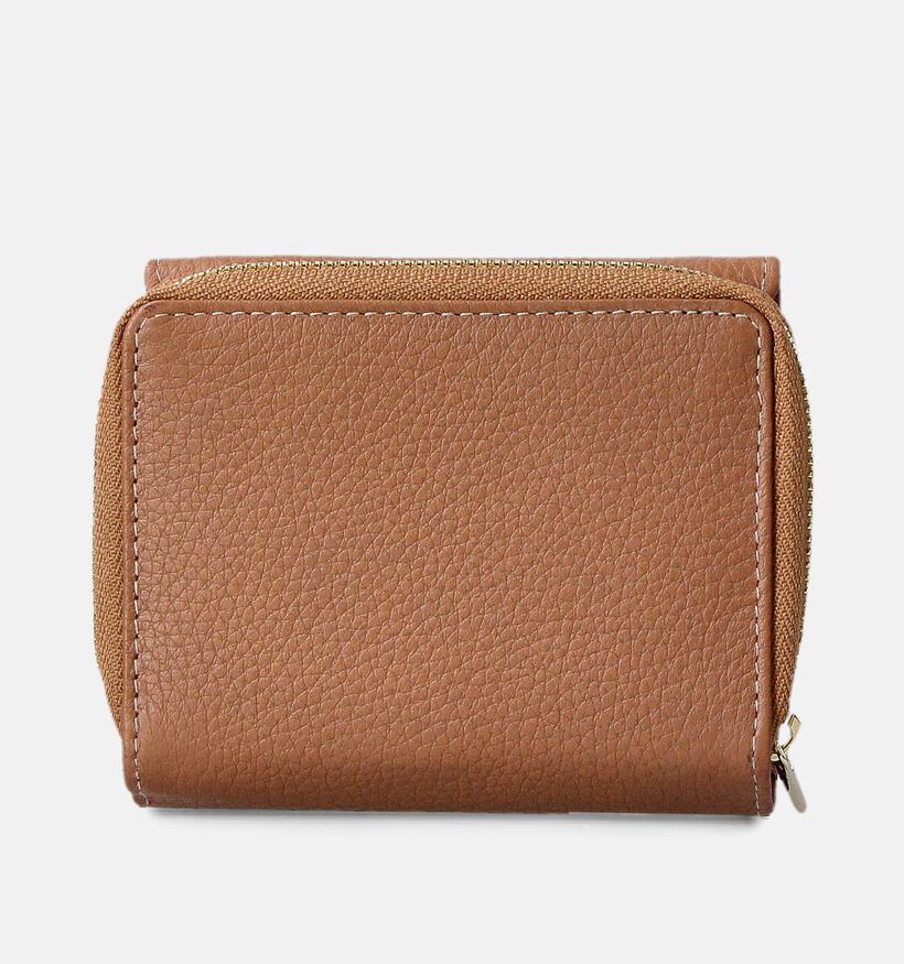 Crinkles Cognac Ritsportemonnee voor dames (373831)
