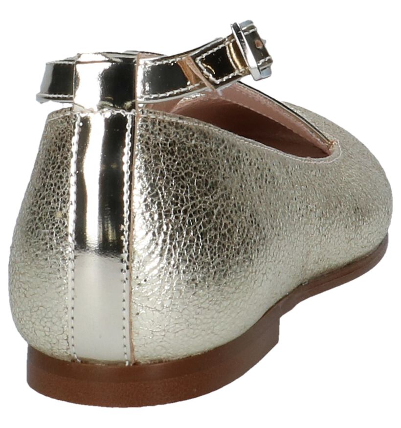 Beberlis Ballerines en Or en cuir (245717)