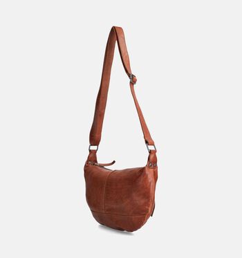 Bear Design Sacs porté croisé Noir/Cognac/Marron