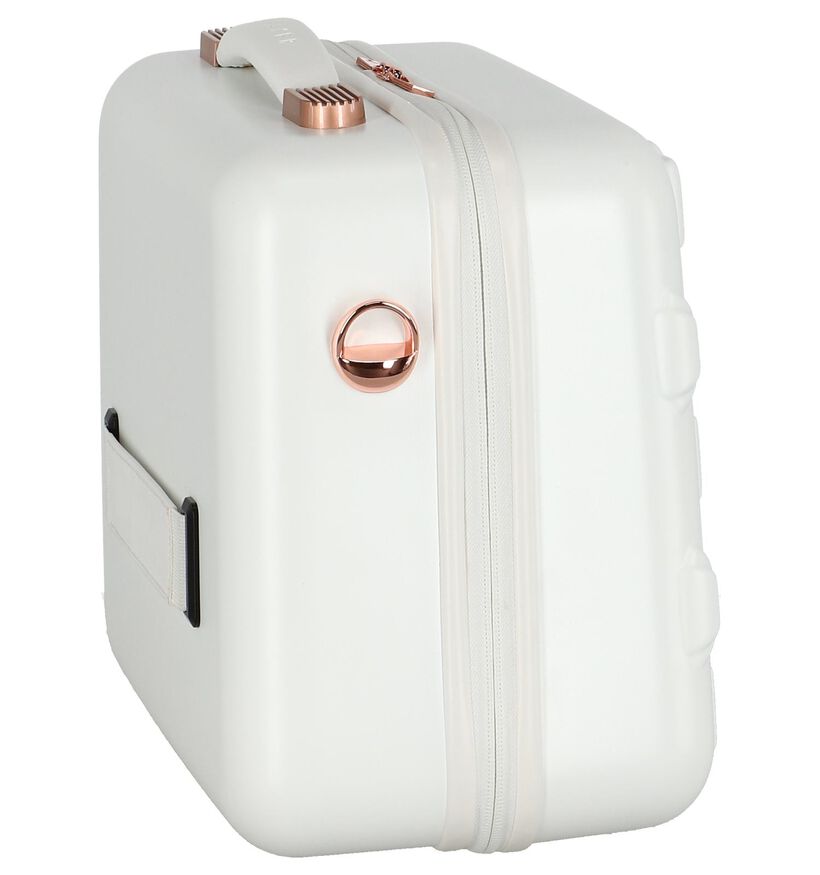 Ted Baker Beautycase Wit - bijpassende trolley apart verkrijgbaar art. 227329, Wit, pdp