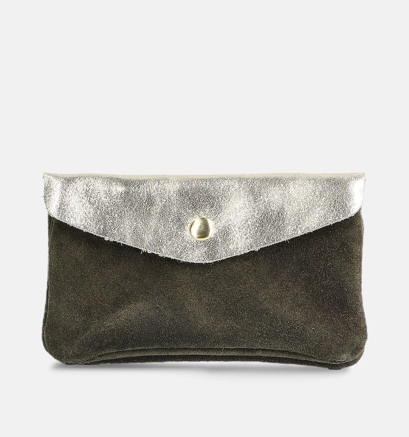 Via Limone Kakigroen Geldbeugel voor dames (385032)
