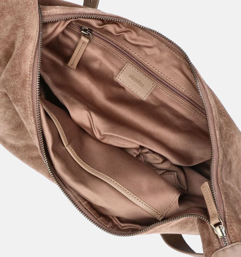 DSTRCT Portland Road Taupe Schoudertas voor dames (353933)