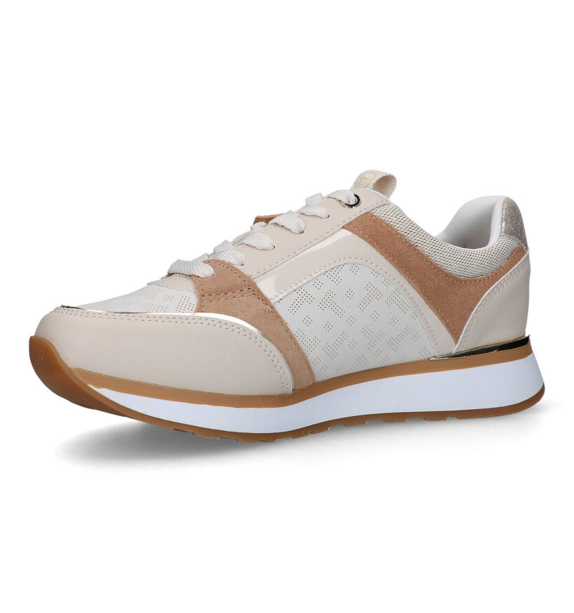 Tamaris Beige Sneakers voor dames (320533) - geschikt voor steunzolen