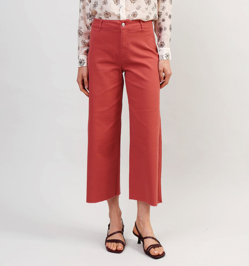 Vero Moda Wild Kayla Bordeaux Wijde Broek L32 voor dames (353147)