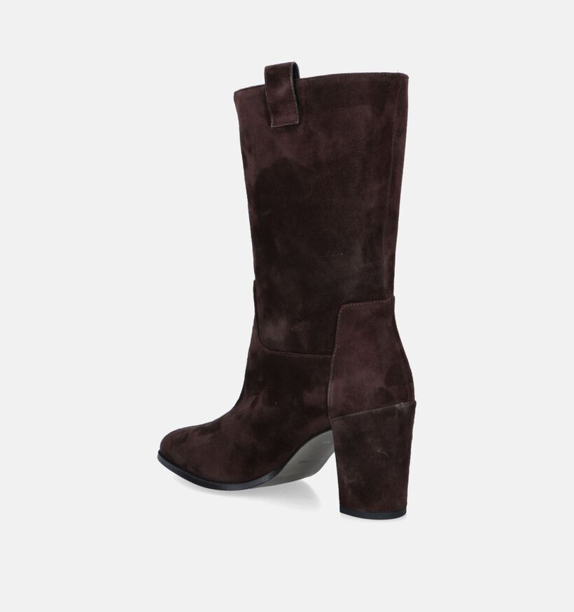 Laurent David Bottes courtes en Marron pour femmes (349203)