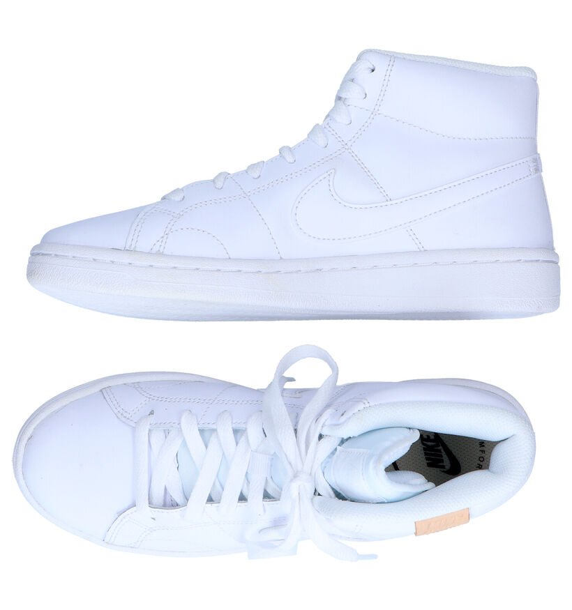 Nike Court Royale 2 Witte Sneakers in leer (299440)