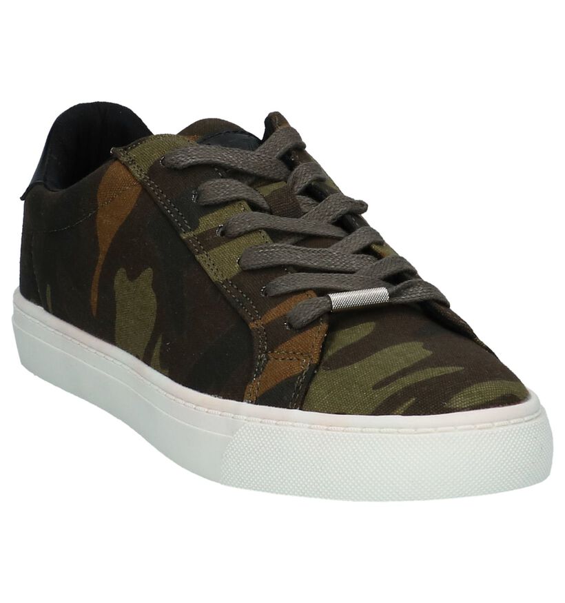 Dazzle Sneakers Camouflage in stof (221289)