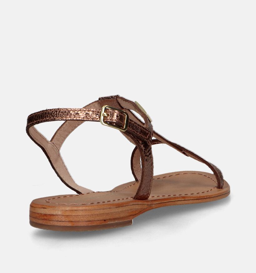 Les Tropeziennes Hamat Sandales en Bronze pour femmes (324761)