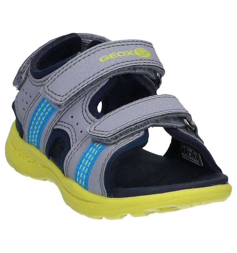 Geox Sandales en Gris clair en simili cuir (252948)