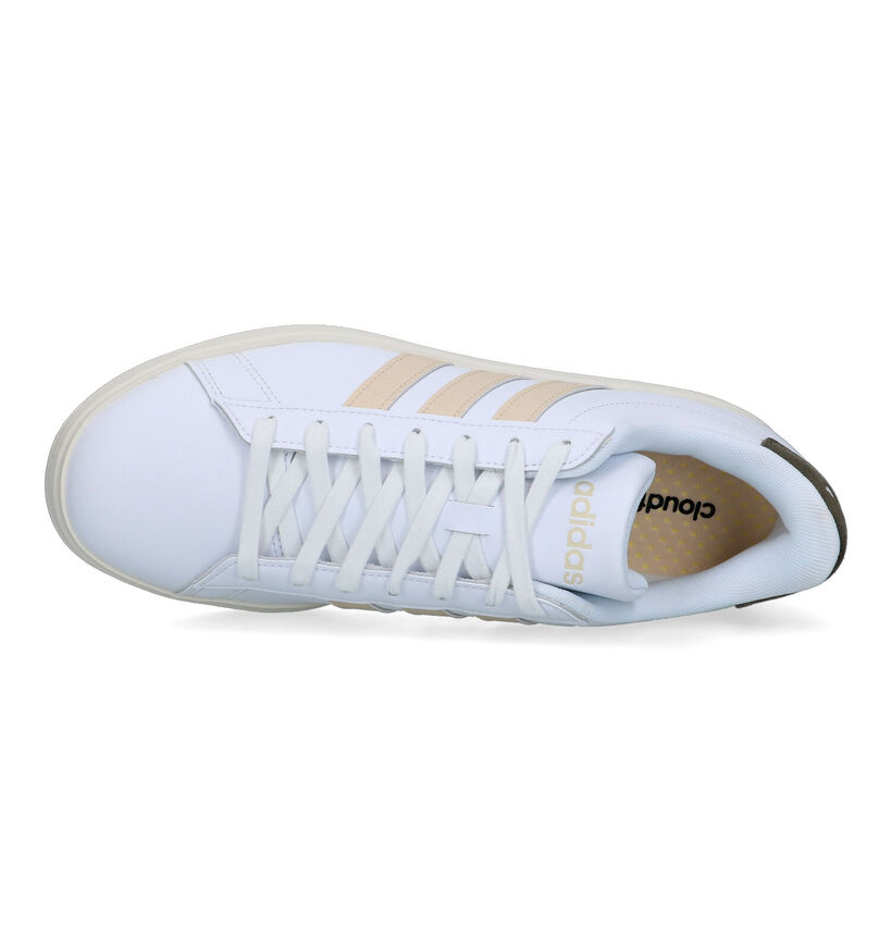 adidas Grand Court 2.0 Baskets en Blanc pour hommes (319051) - pour semelles orthopédiques