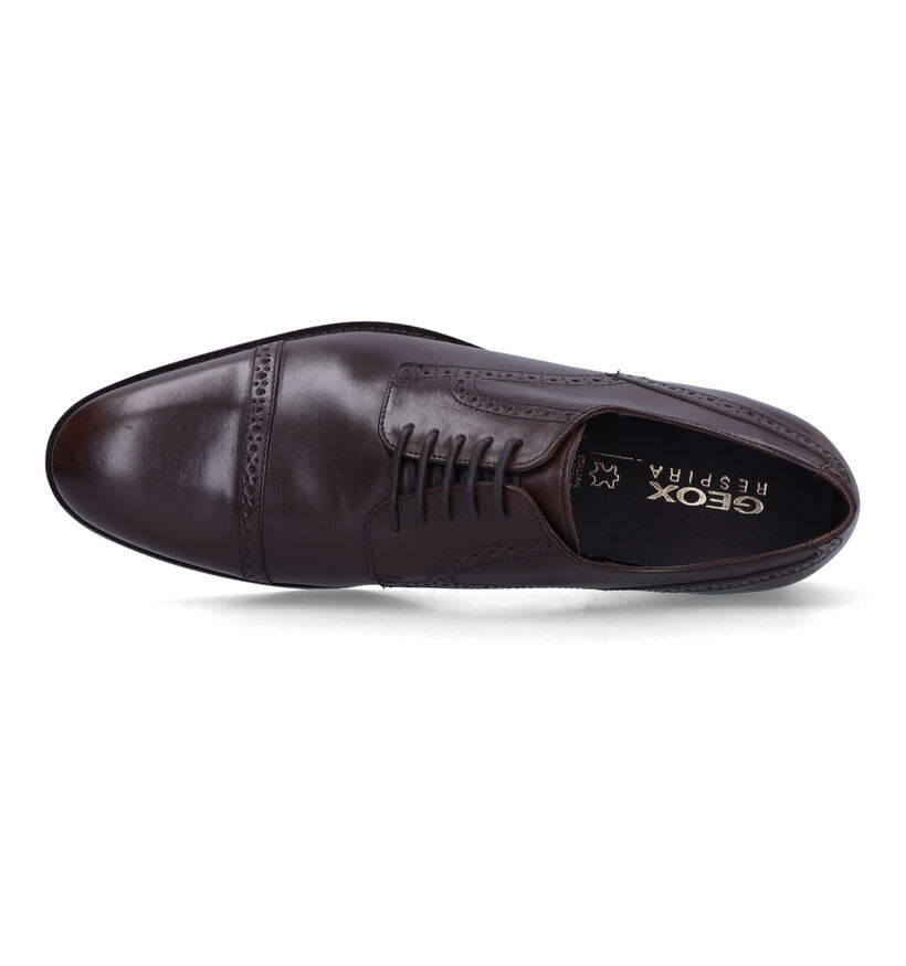 Geox Hampstead Chaussures habillées en Noir pour hommes (326757)