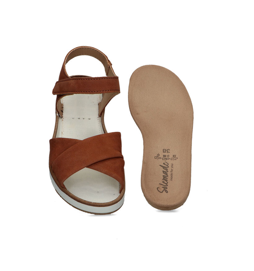 Solemade Romi Gouden Sandalen voor steunzolen voor dames (339711) - geschikt voor steunzolen