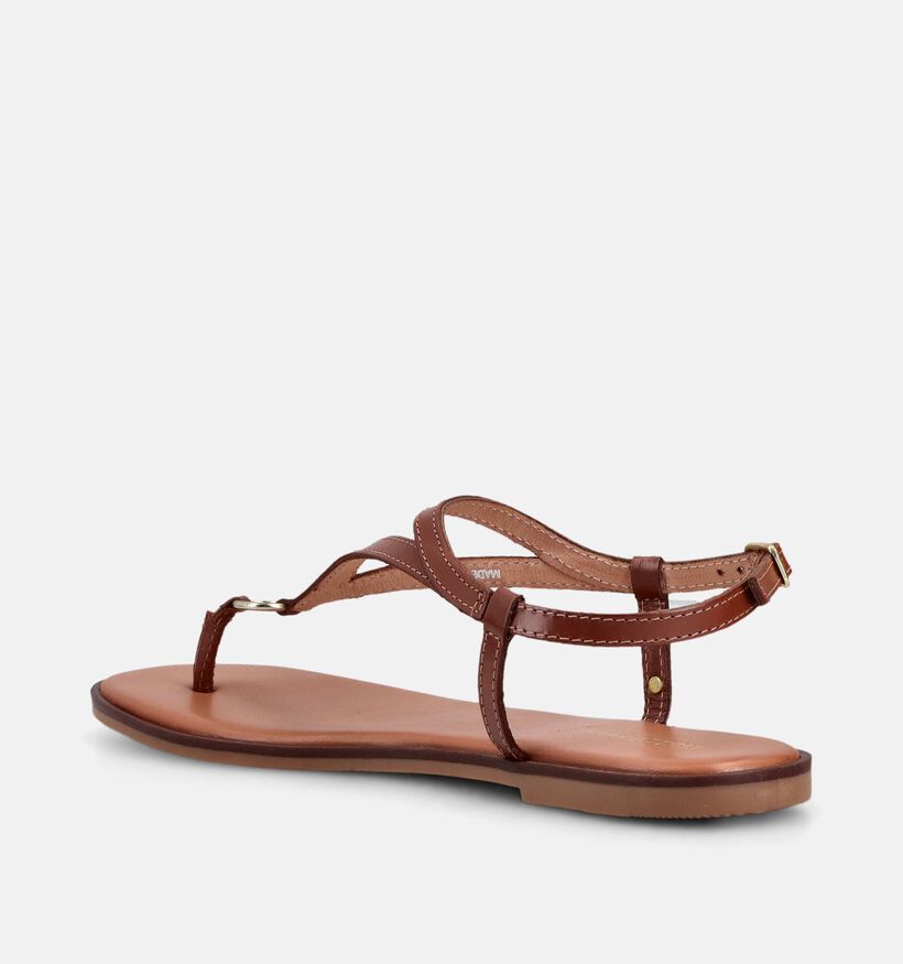 Les Tropeziennes Hatome Sandales en Cognac pour femmes (373226)