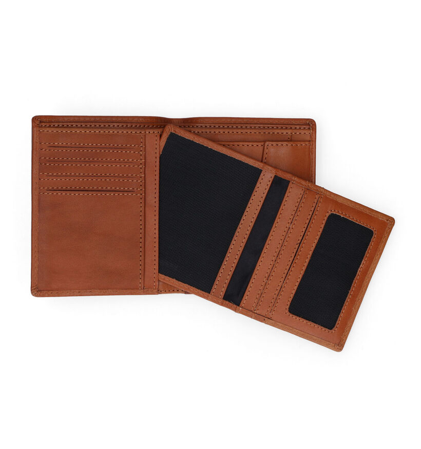 Maverick Portefeuille en Cognac pour hommes (326081)