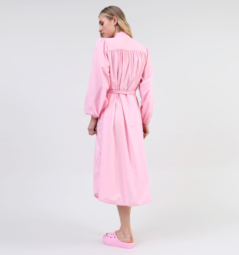 Dolce C. Robe chemise en Rose pour femmes (333096)