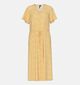 Pieces Nya Gele Midi jurk voor dames (357394)