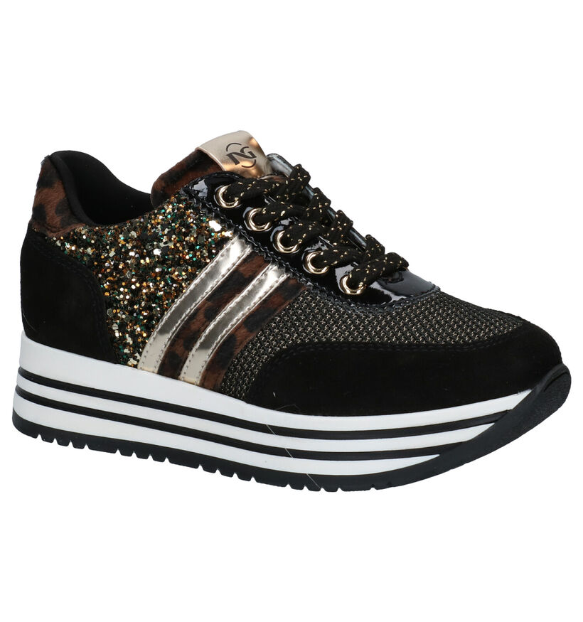 NeroGiardini Baskets basses en Noir en daim (297740)