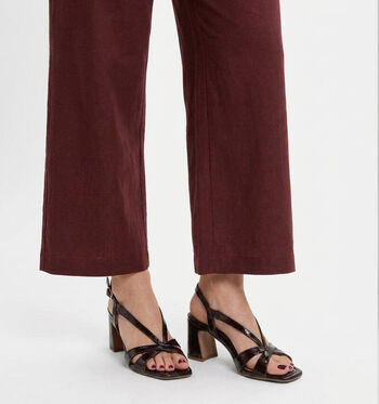 Tamaris Sandales Jaune/Marron/Rouge