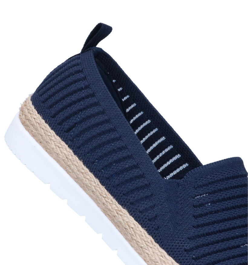 Skechers Bobs Flexpadrille Espadrilles en Bleu en textile (321396)