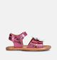 Bisgaard Pink Metallic Roze Sandalen voor meisjes (370781)