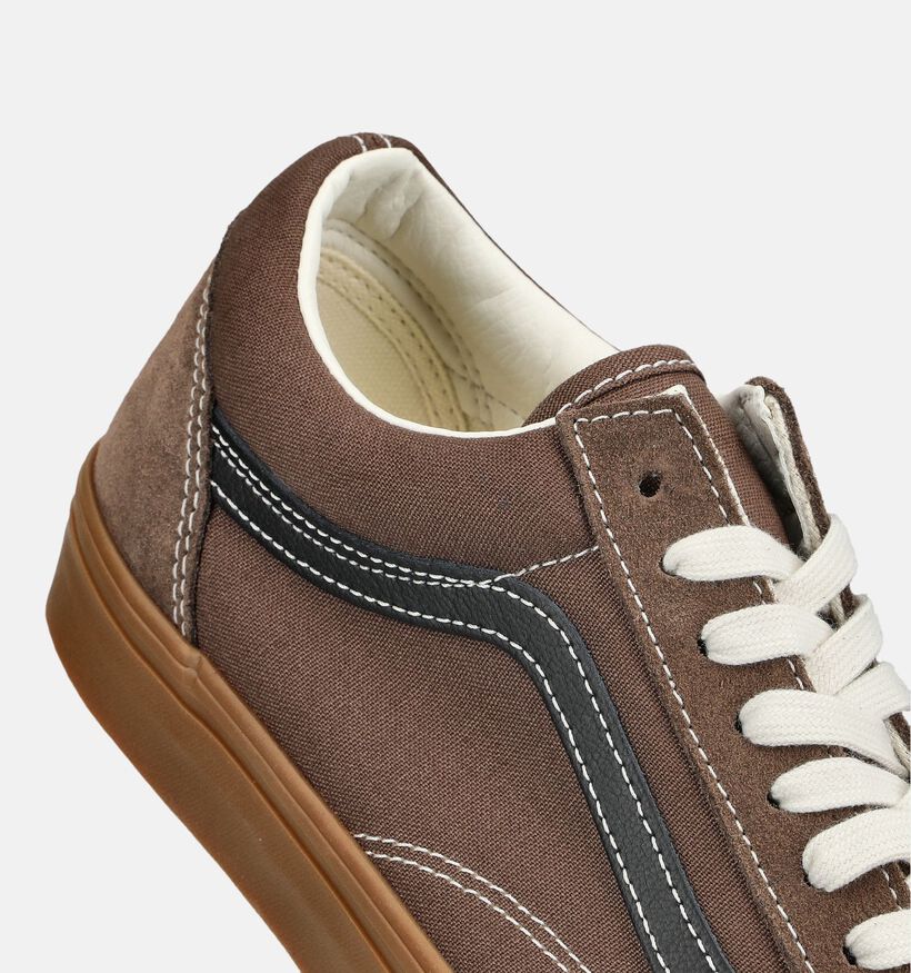 Vans Old Skool Donkerbruine Sneakers voor heren (376755)