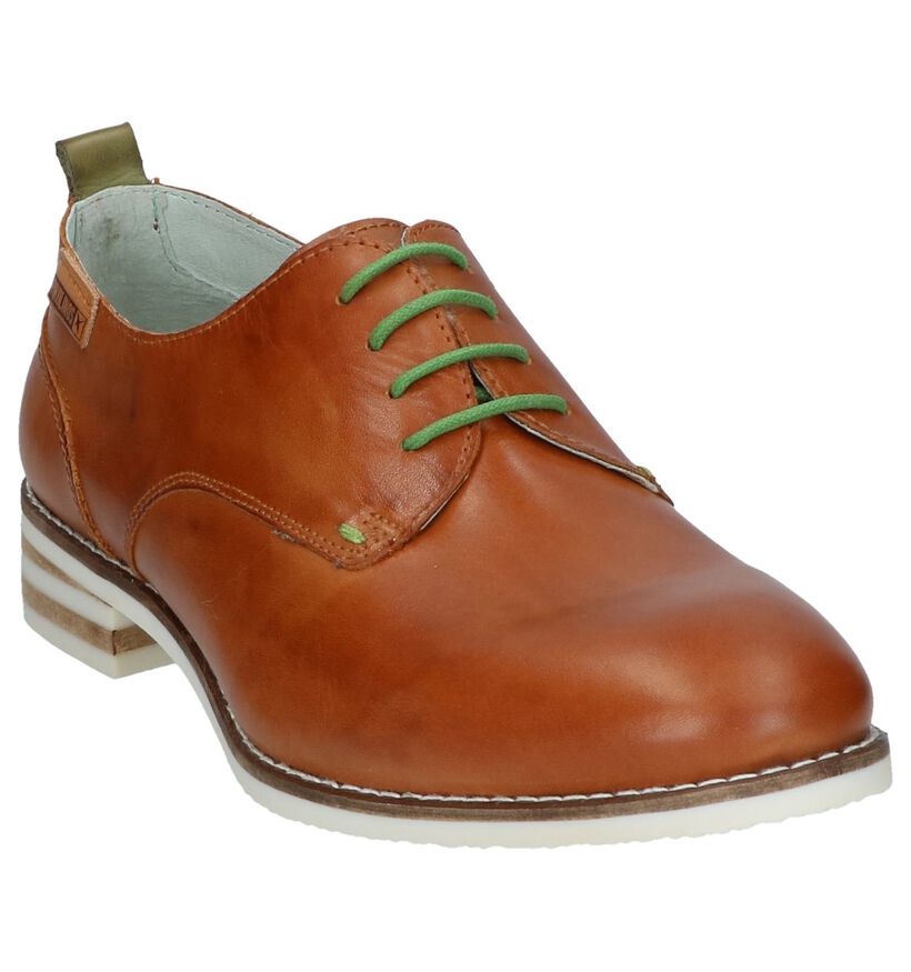 Cognac Veterschoenen Pikolinos Royal in leer (247256)