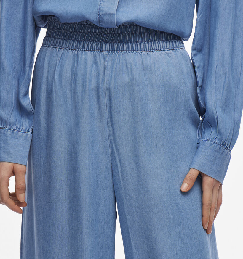 Vila Givani Blauwe Wijde broek voor dames (351740)