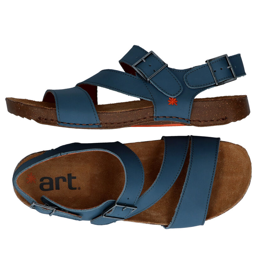 Art Cognac Sandalen in leer (288782)