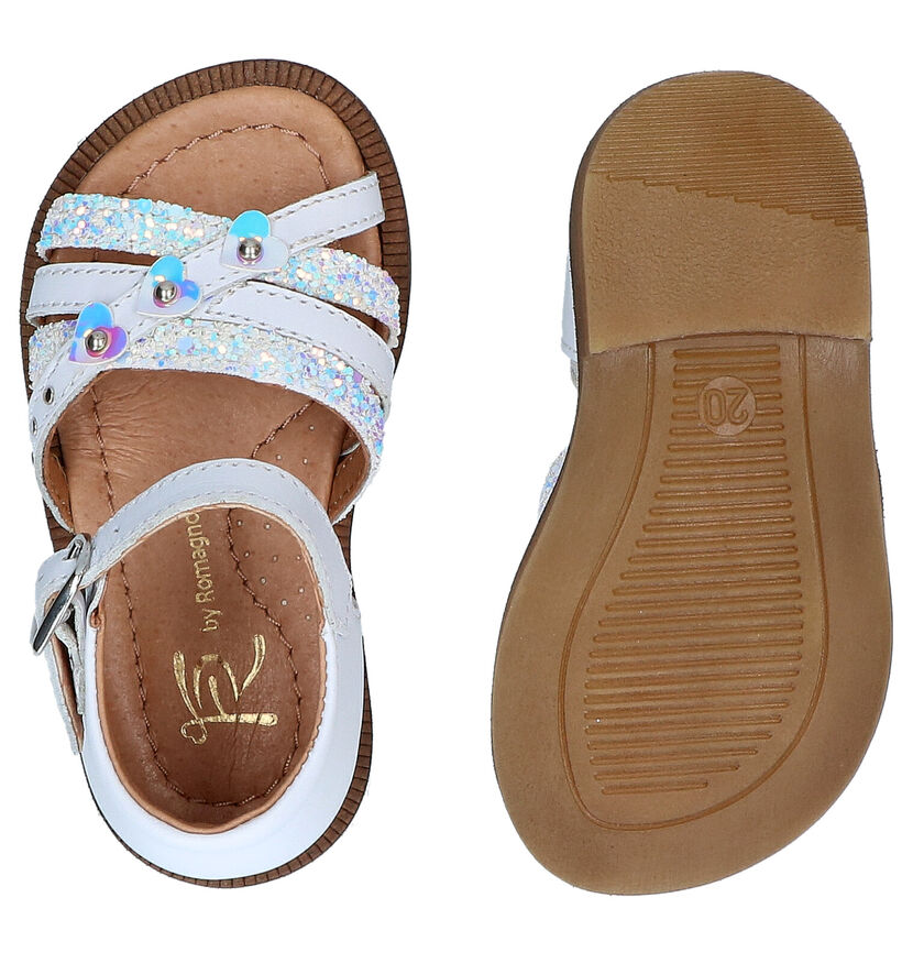 FR by Romagnoli Witte Sandalen in leer (285434)